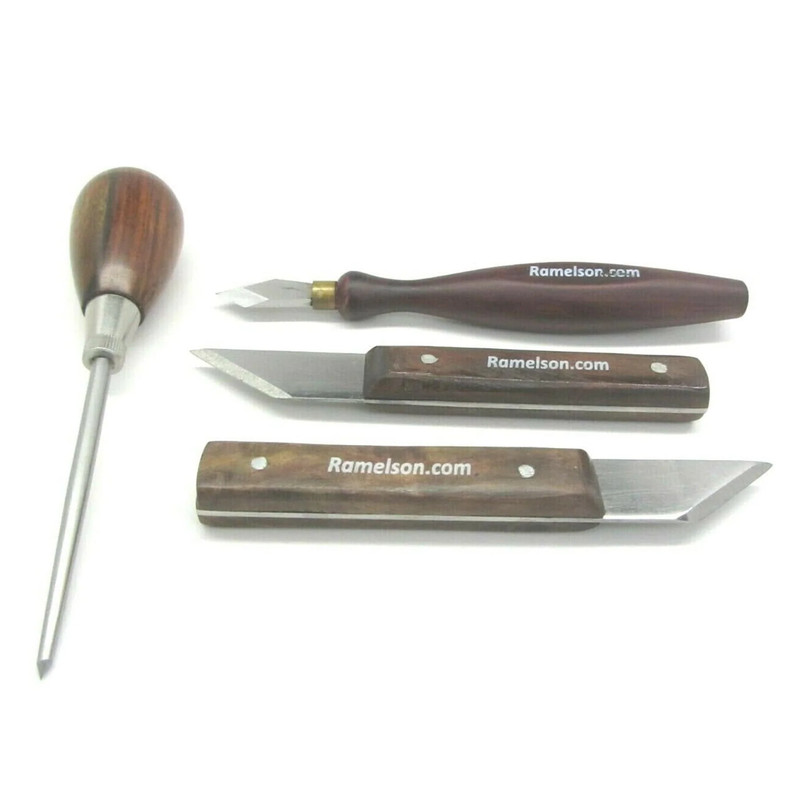 Carpenters Marking, Striking and Scratch Awl Set, 4 pc